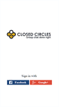 Mobile Screenshot of closedcircles.com